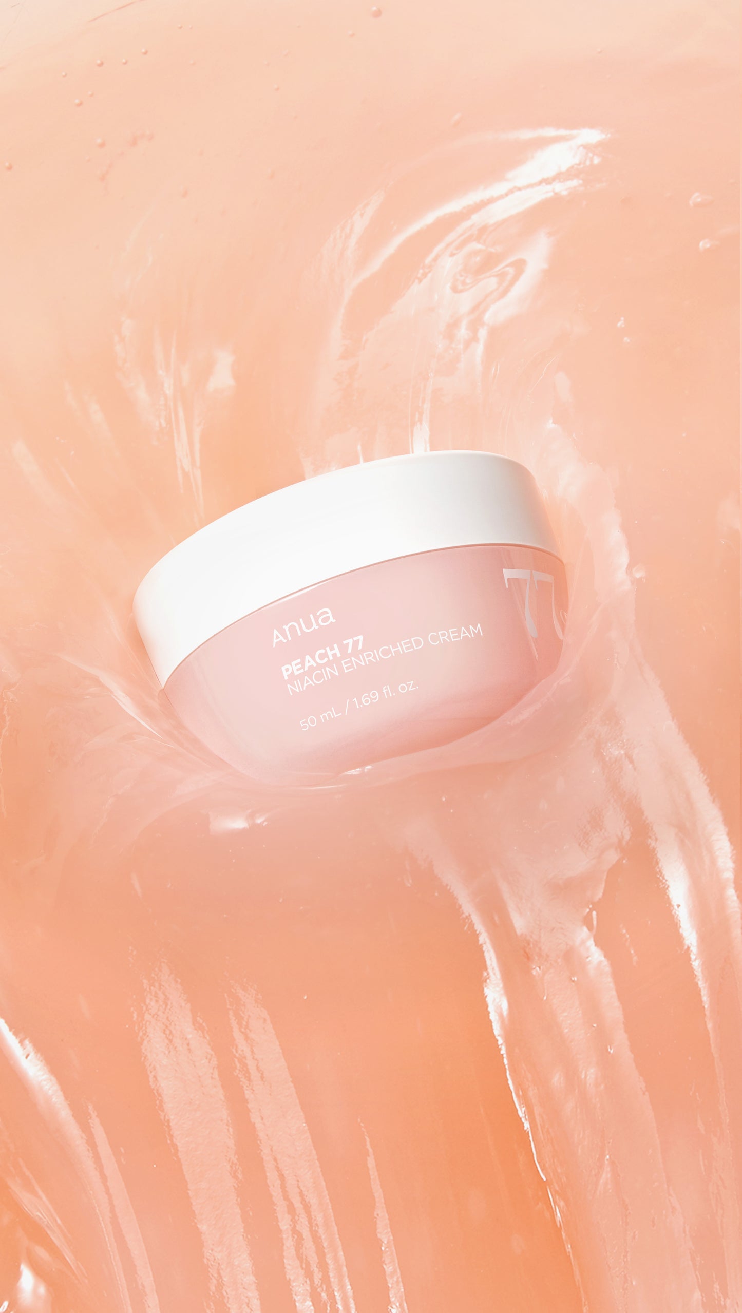 ANUA - Peach 77% Niacin Enriched Cream 50ml