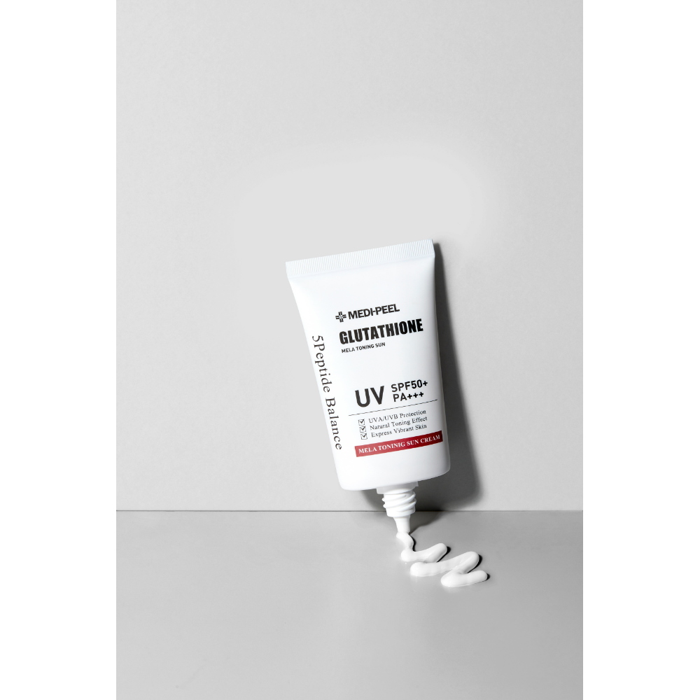 Medi-Peel - БИО-ИНТЕНСИВНЫЙ МЕЛА-ТОНИЗИРУЮЩИЙ СОЛНЕЧНЫЙ КРЕМ С ГЛУТАТИОНОМ