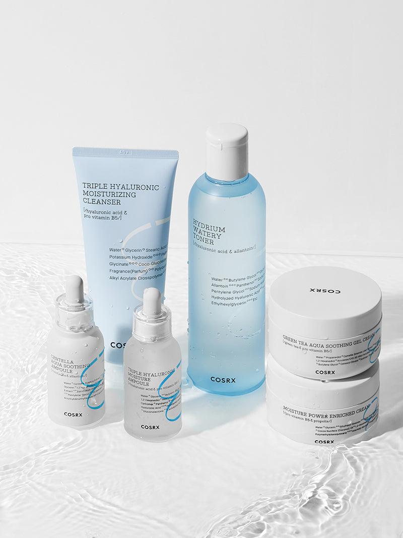 COSRX- Hydrium Triple Hyaluronic увлажняющее очищающее средство 150 мл