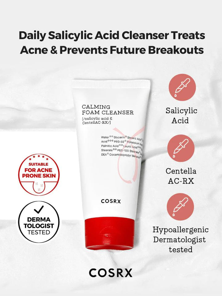 COSRX - AC Collection Calming Foam Cleanser