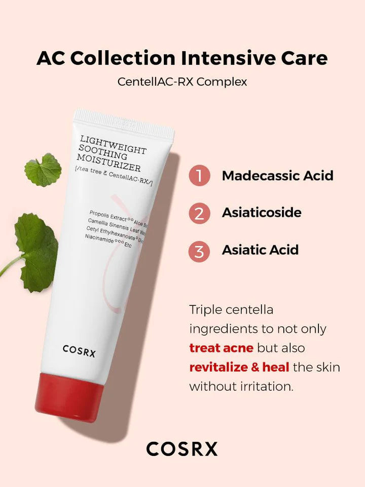 COSRX - AC Collection Lightweight Soothing Moisturizer