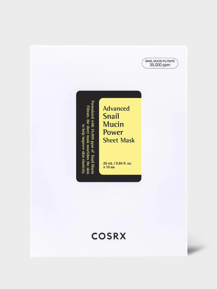 COSRX - Advanced Snail Mucin Power Sheet Mask 10 листів