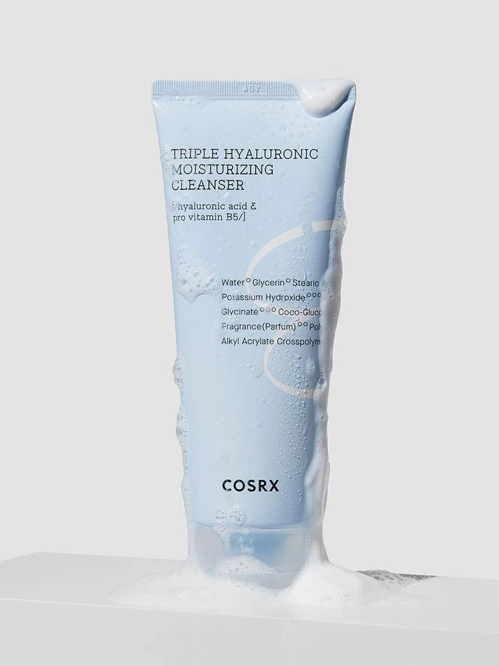 COSRX- Hydrium Triple Hyaluronic Moisturizing Cleanser 150ml