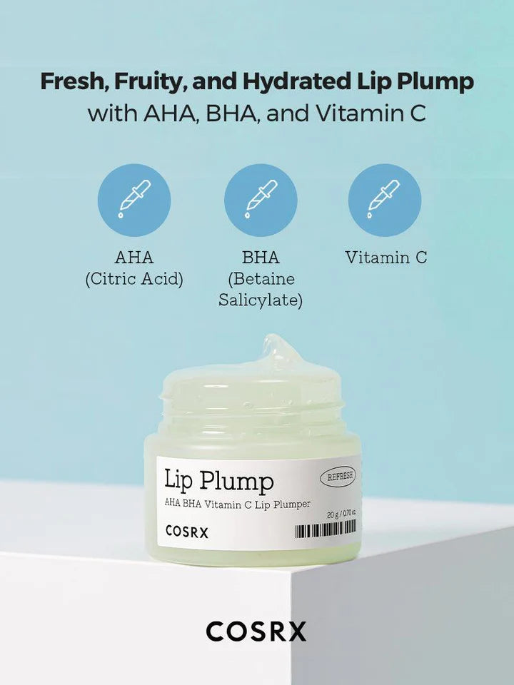 COSRX - Lip Plump - Refresh AHA BHA Vitamin C Lip Plump