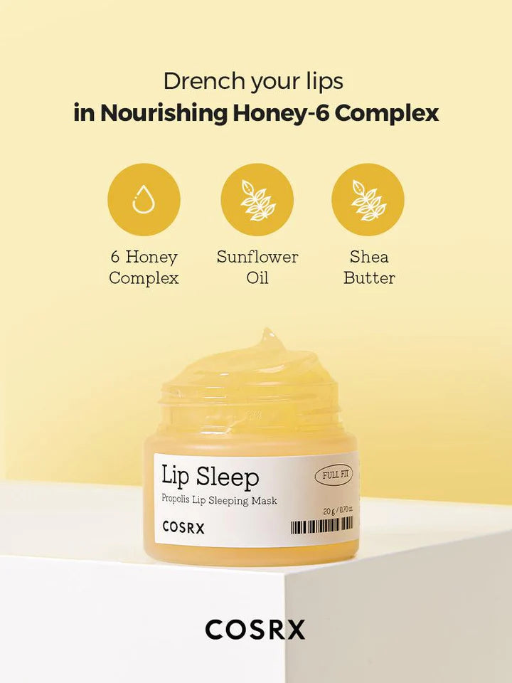 COSRX - Lip Sleep - Full Fit Propolis Lip Sleeping Mask