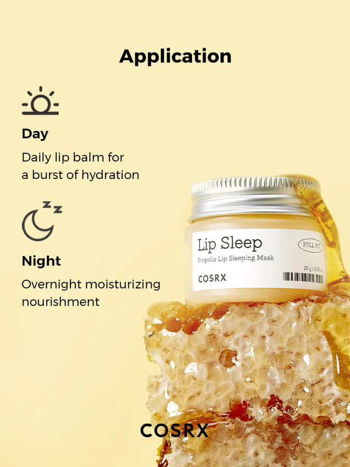 COSRX - Lip Sleep - Full Fit Propolis Lip Sleeping Mask