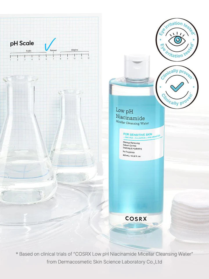 COSRX - Low pH Niacinamide Micellar Cleansing Water