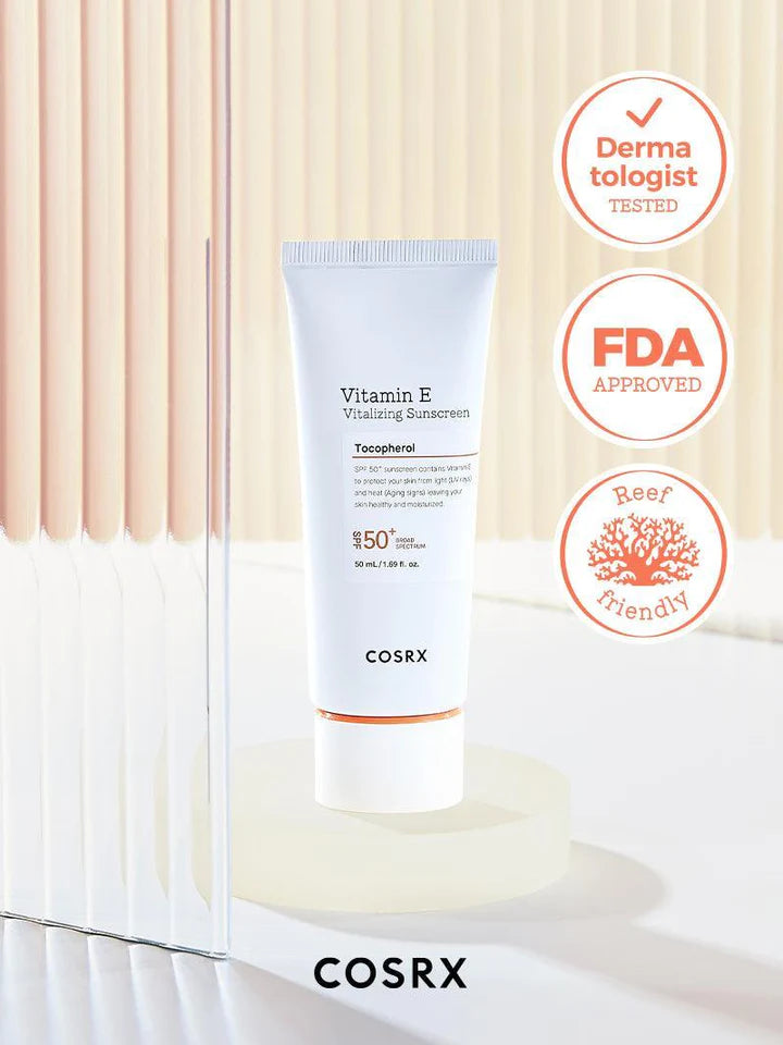 COSRX - Vitamin E Vitalizing Sunscreen SPF 50+