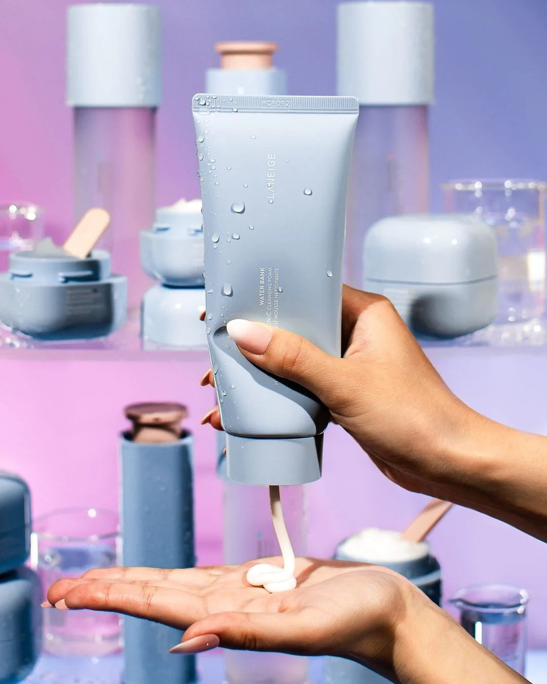 LANEIGE - Water Bank Blue Hyaluronic Cleansing Foam